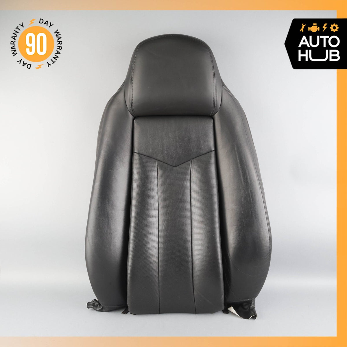 04-05 Cadillac XLR Left Driver Side Top Upper Seat Cushion Black OEM - photo 1