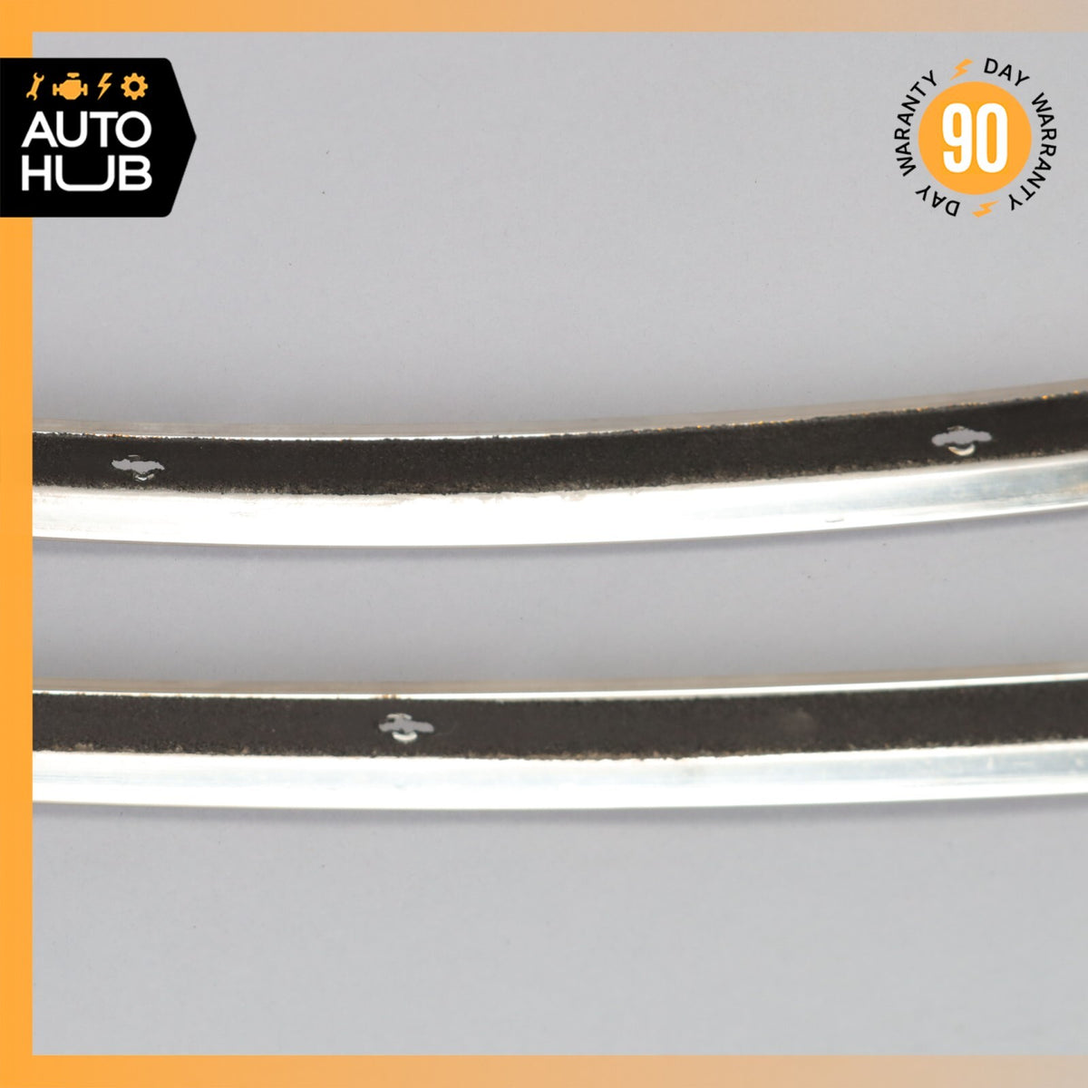 03-10 Bentley Continental GT Front Left & Right Door Window Molding Frame OEM - photo 18