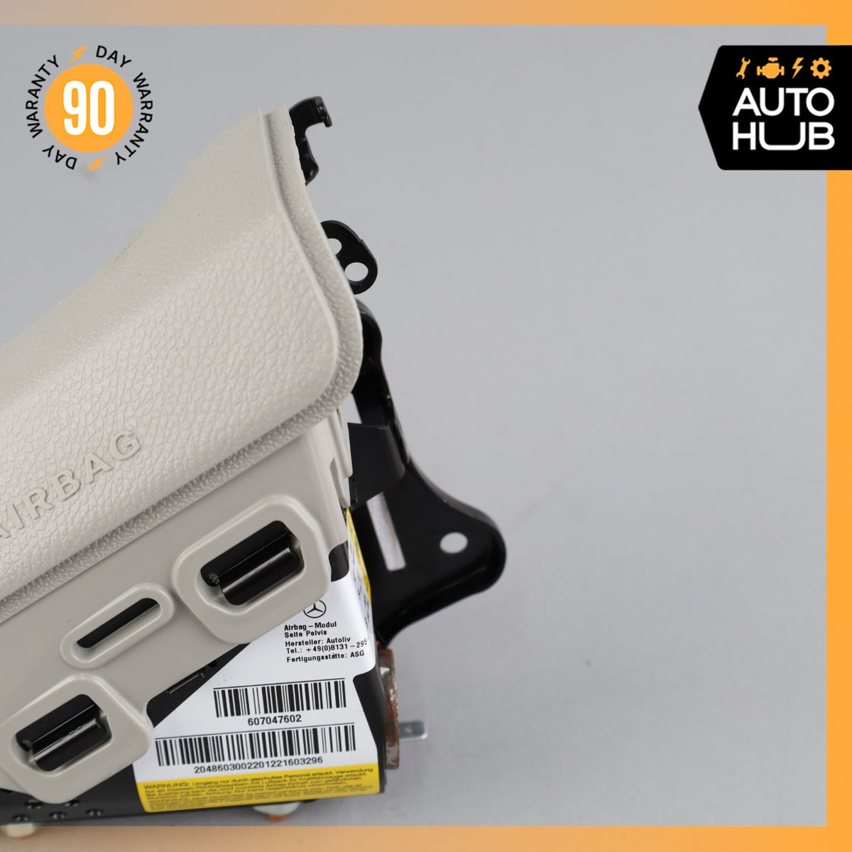 08-15 Mercedes W204 C250 GLK350 Right Side Lower Seat Airbag Air Bag OEM - photo 3