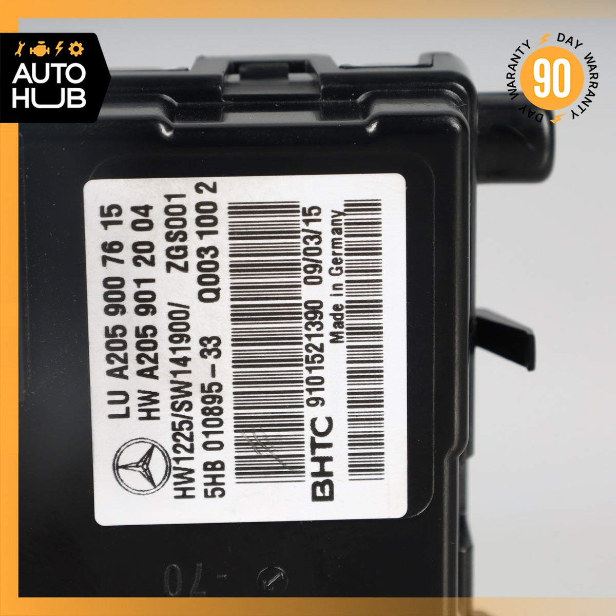 Mercedes W205 C300 AC A/C Heater Control Module 2059007615 OEM - photo 8