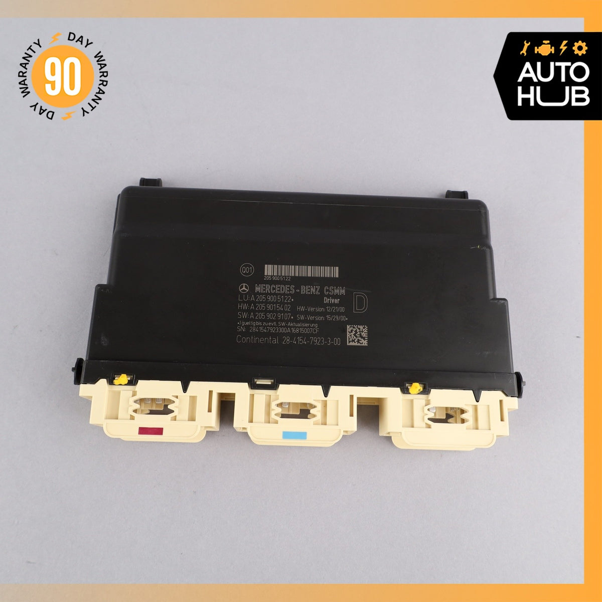 15-23 Mercedes W205 C43 AMG C300 Front Left Seat Control Module OEM - photo 7