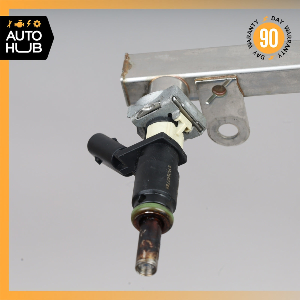 07-12 Mercedes R230 SL550 M273 Fuel Injection Rail With Fuel Injectors OEM - photo 9