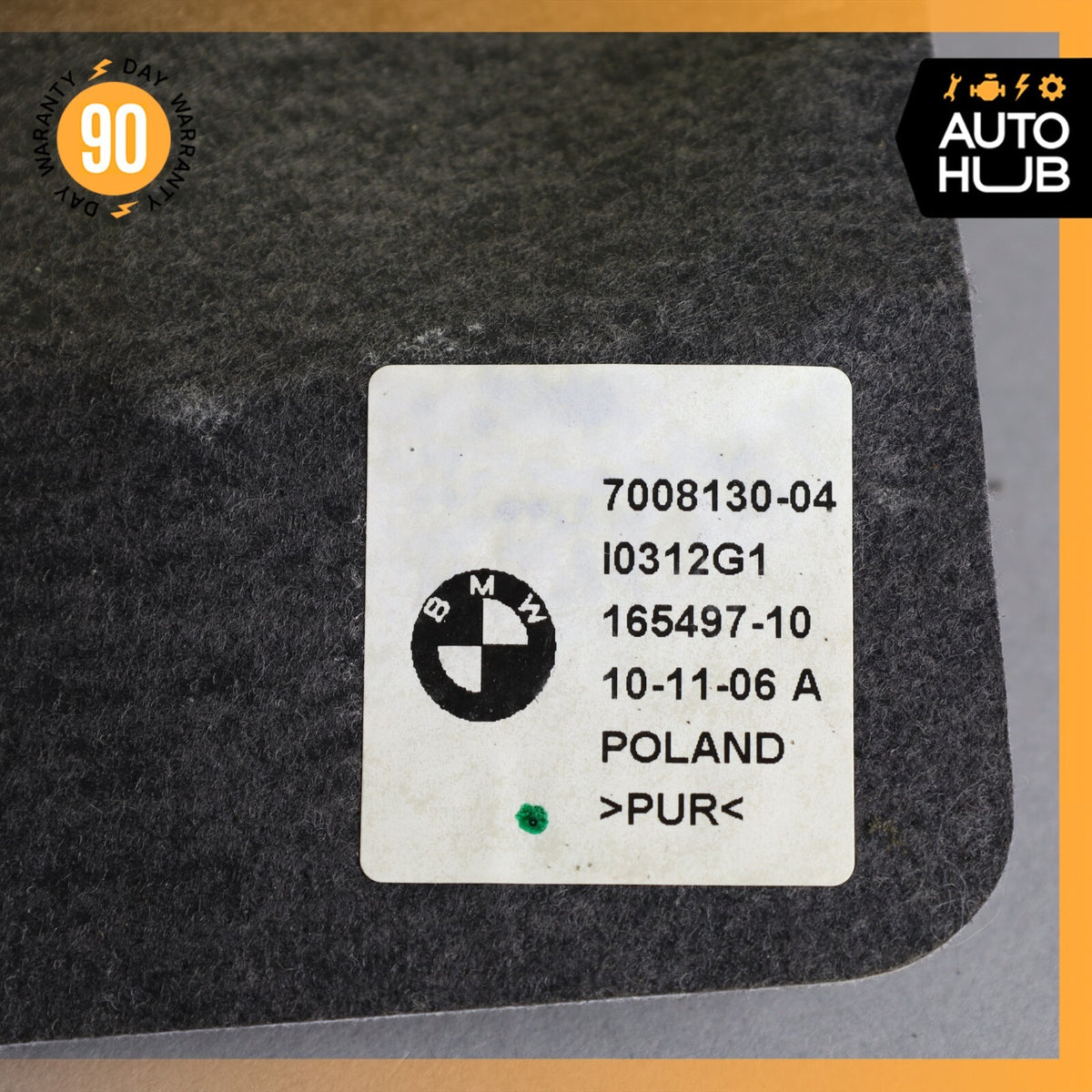 06-10 BMW E64 650i M6 Front Right Side Seat Adjuster Lumbar Support OEM 71k - photo 17