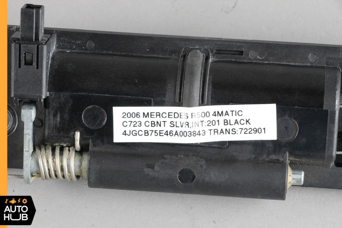 06-09 Mercedes W251 R350 R500 Rear Trunk Tailgate Release Open Handle OEM - photo 9