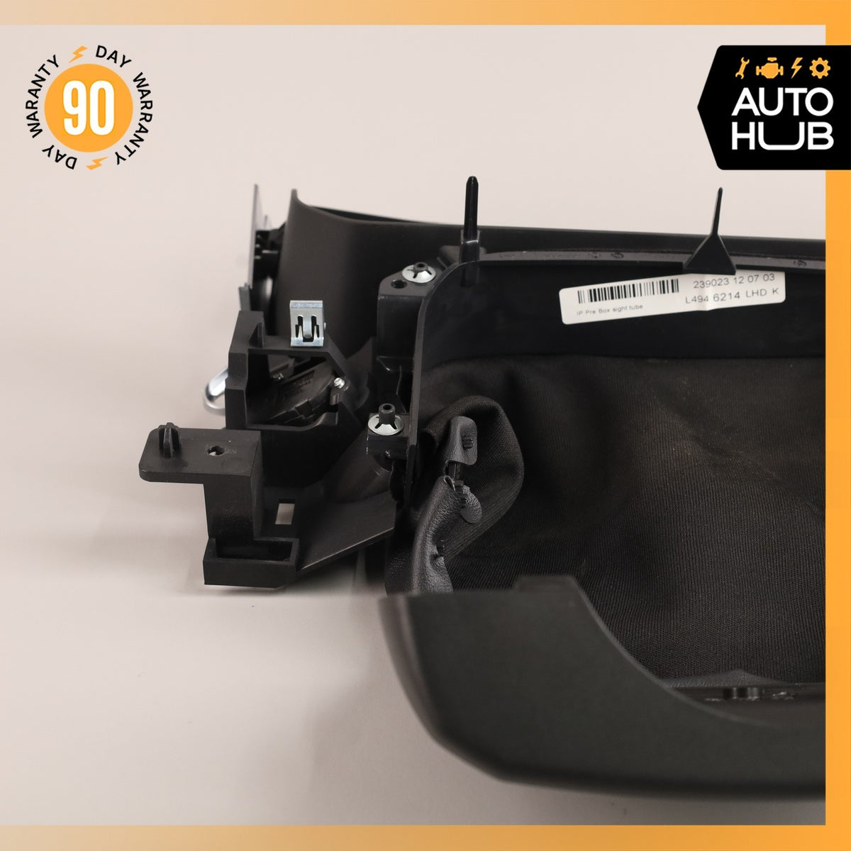 14-22 Range Rover Sport L494 Steering Column Cluster Bezel Trim Cover Black OEM - photo 11