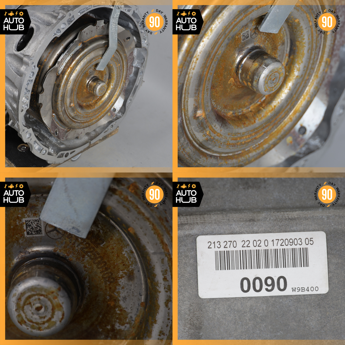18-19 Mercedes X253 GLC300 E350 C300 RWD 725.008 9G Automatic Transmission OEM - photo 22