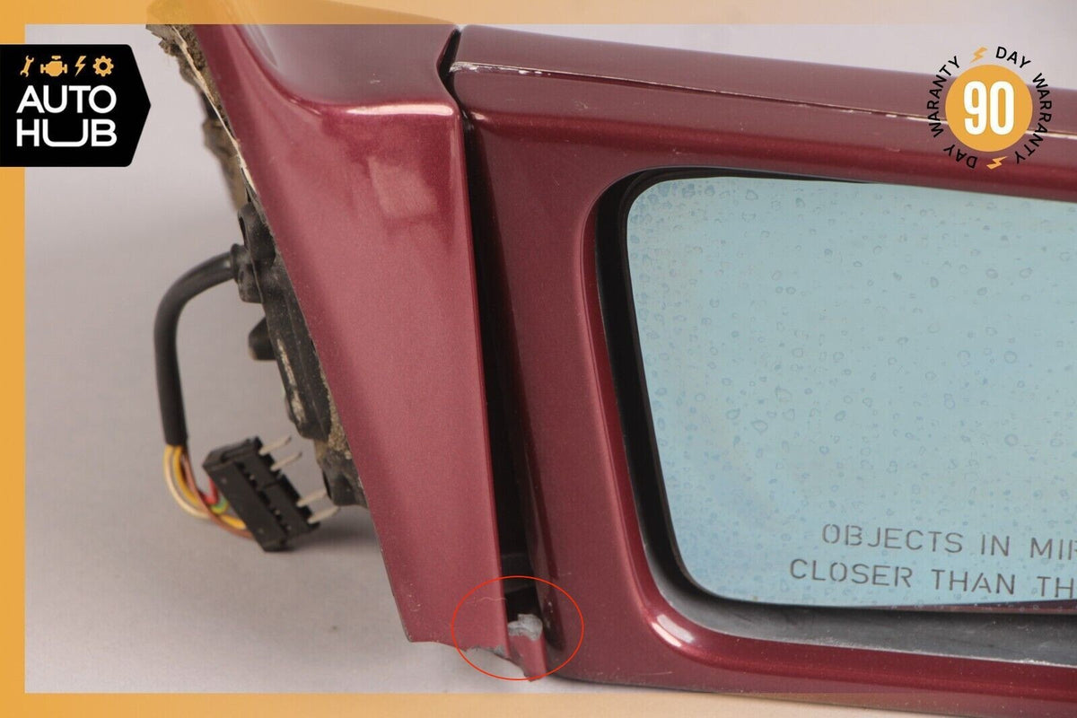 90-96 Mercedes R129 500SL SL320 Side View Door Mirror Right Passenger Side OEM - photo 3