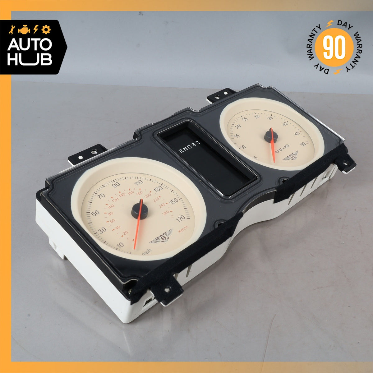 00-02 Bentley Arnage Red Label Instrument Cluster Speedometer PM55517PB OEM - photo 6