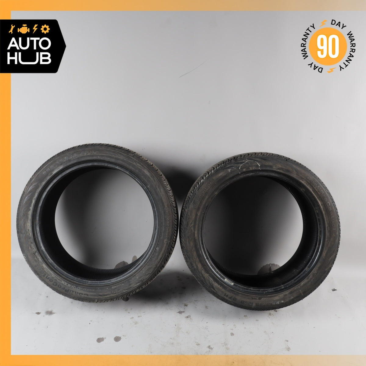 285/35R18 Continental ContiProContact 285 35 18' 97H Tire Set of 2 - photo 1