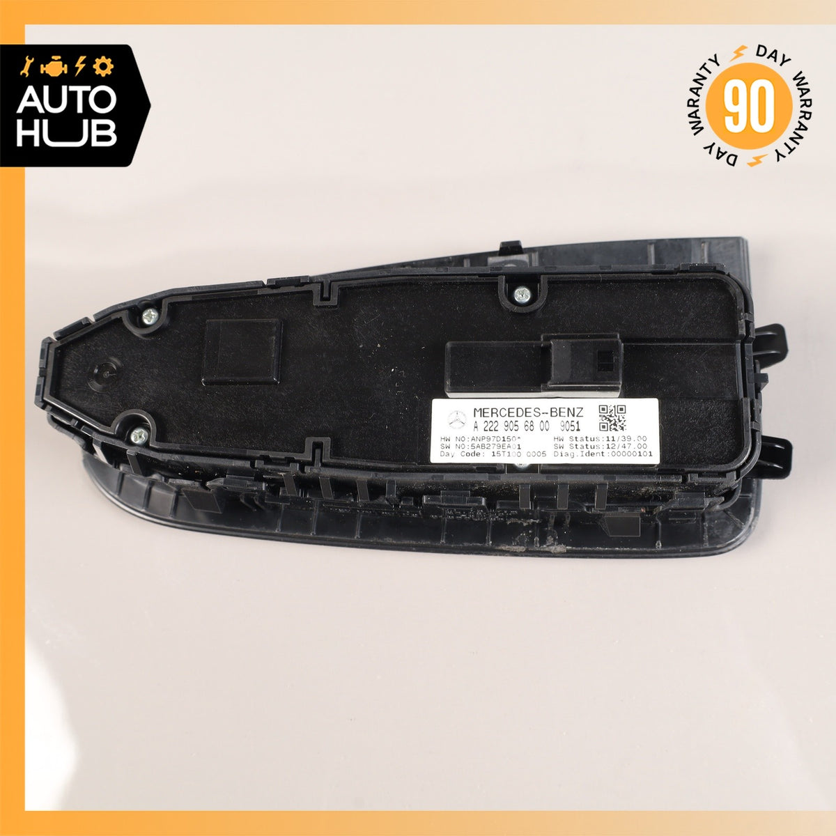 15-18 Mercedes W205 C300 C63 AMG Left Driver Master Window Switch Control OEM - photo 9