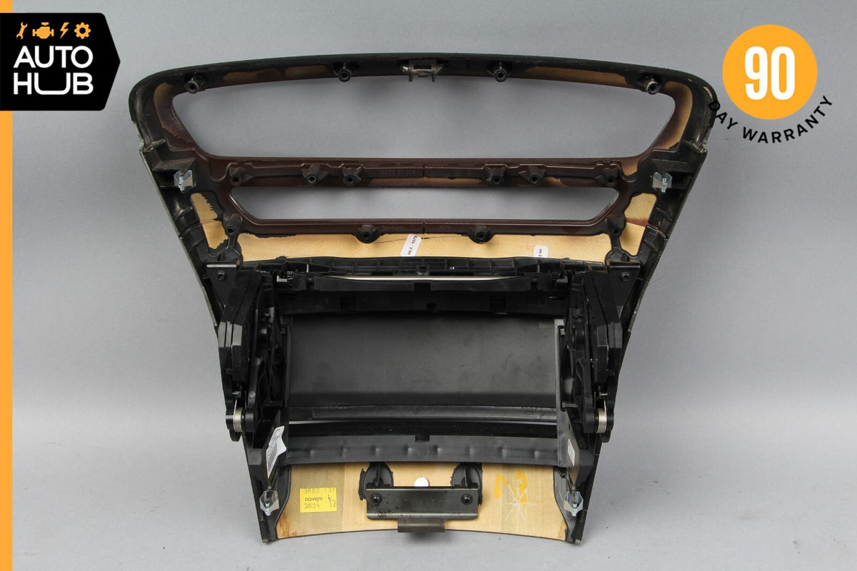 07-14 Mercedes W216 CL63 CL550 Center Console Command Unit Radio Bezel Trim OEM - photo 8