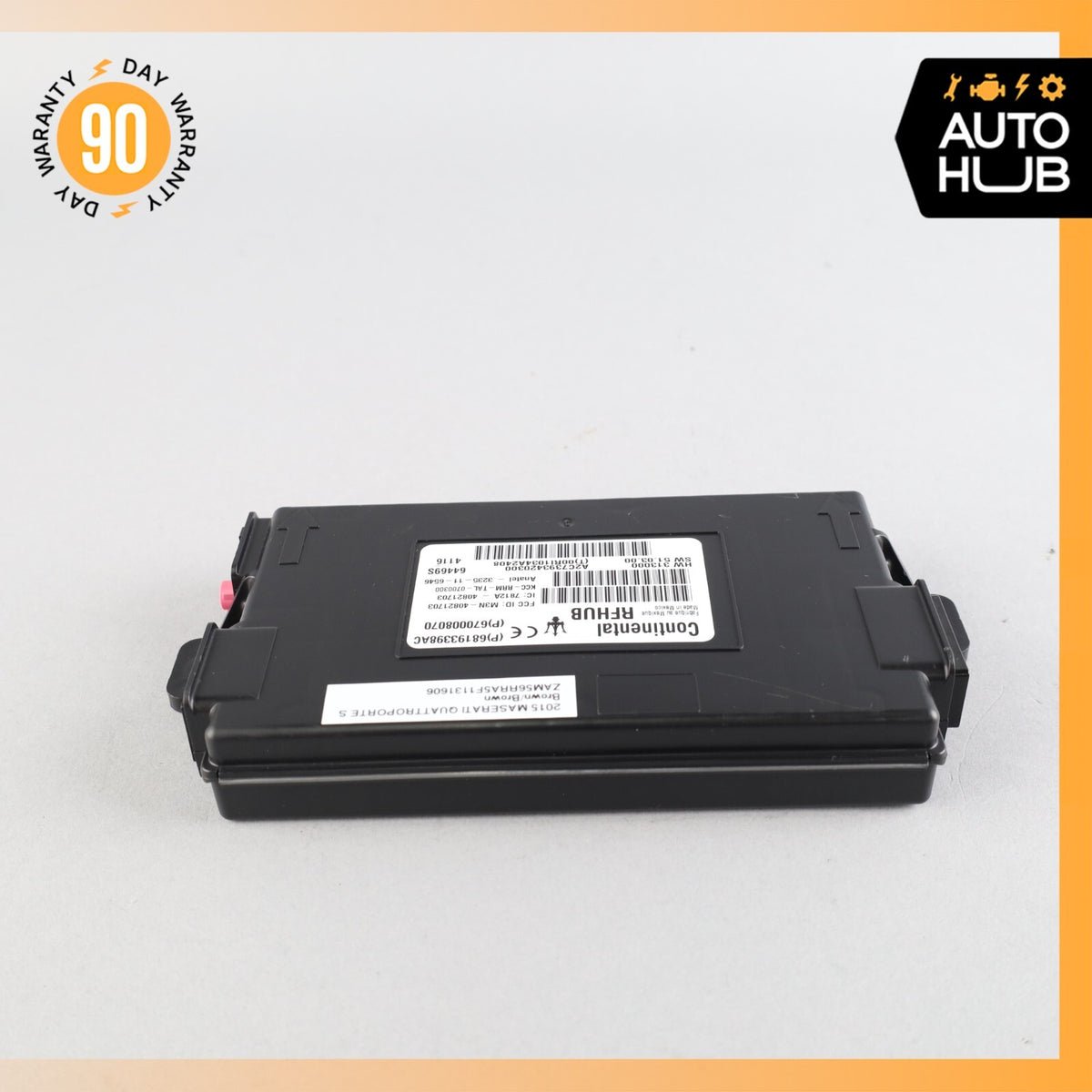 14-17 Maserati Quattroporte M156 S Keyless Entry RF Hub Control Module ECU OEM - photo 5