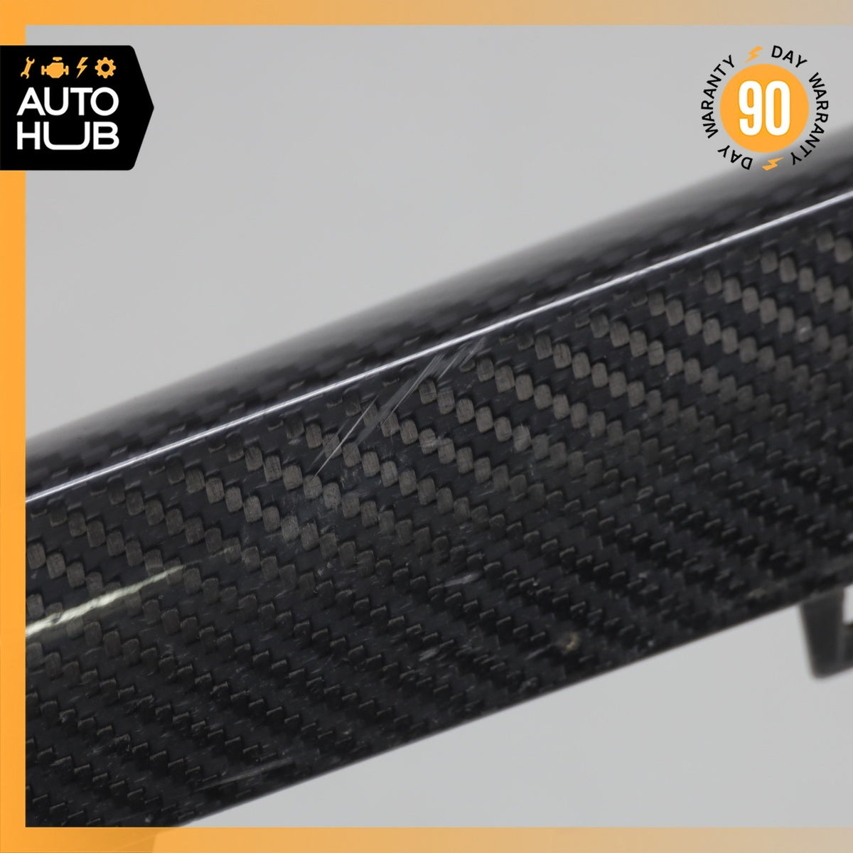 14-20 Mercedes W222 S65 Rear Right Skirt Rocker Panel Molding Trim Carbon OEM - photo 18