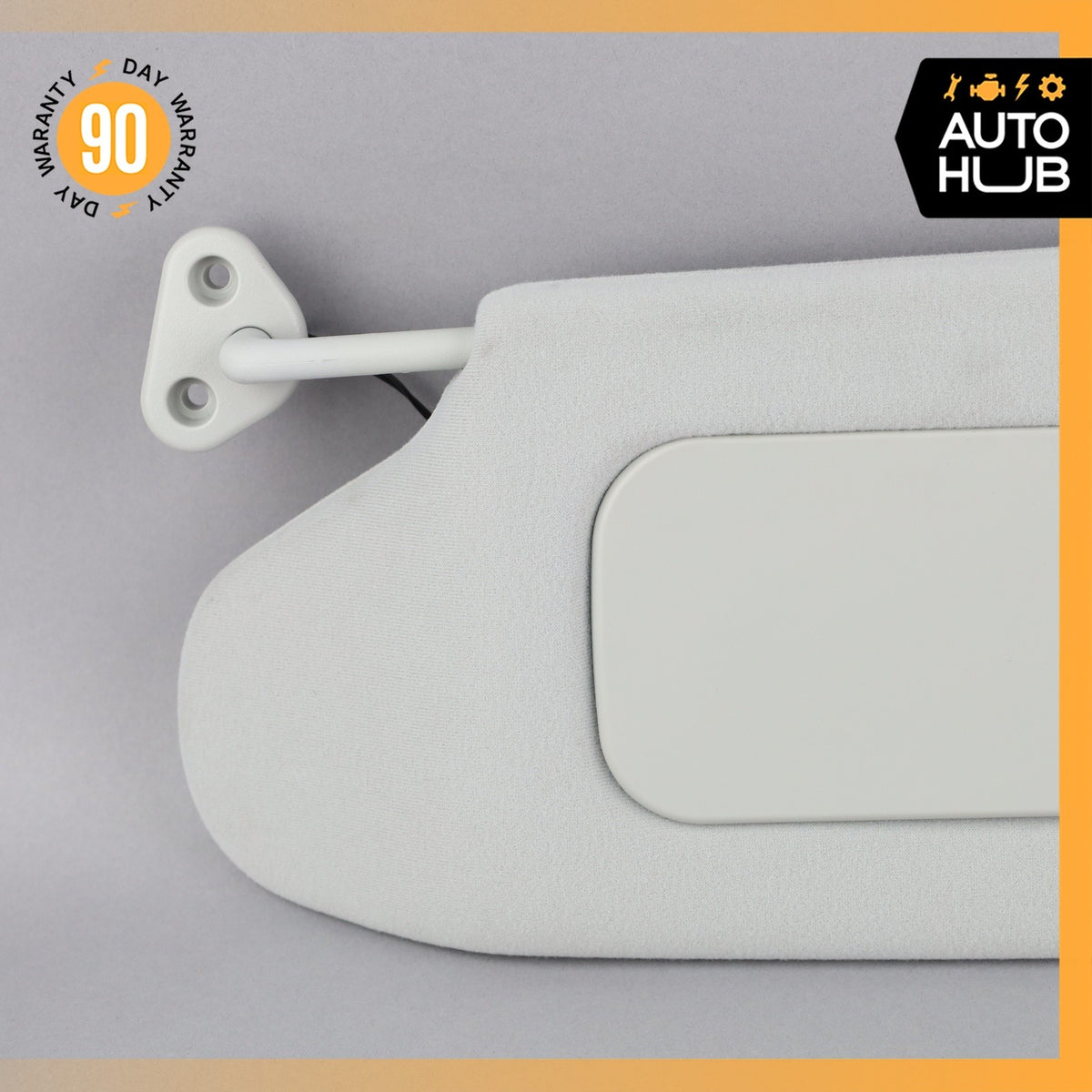 02-05 Mercedes W163 ML350 ML320 ML500 Left Side Sunvisor Shade Cover Gray OEM - photo 6