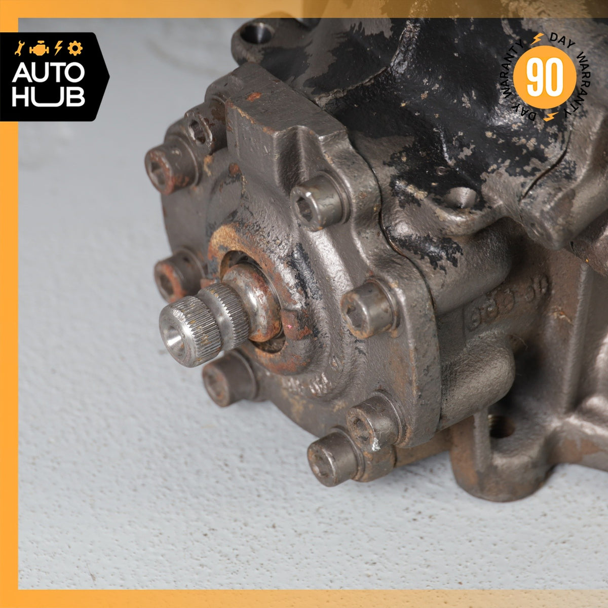 92-99 Mercedes W140 300SE CL500 Power Steering Gear Box Assembly 1404605301 OEM - photo 5