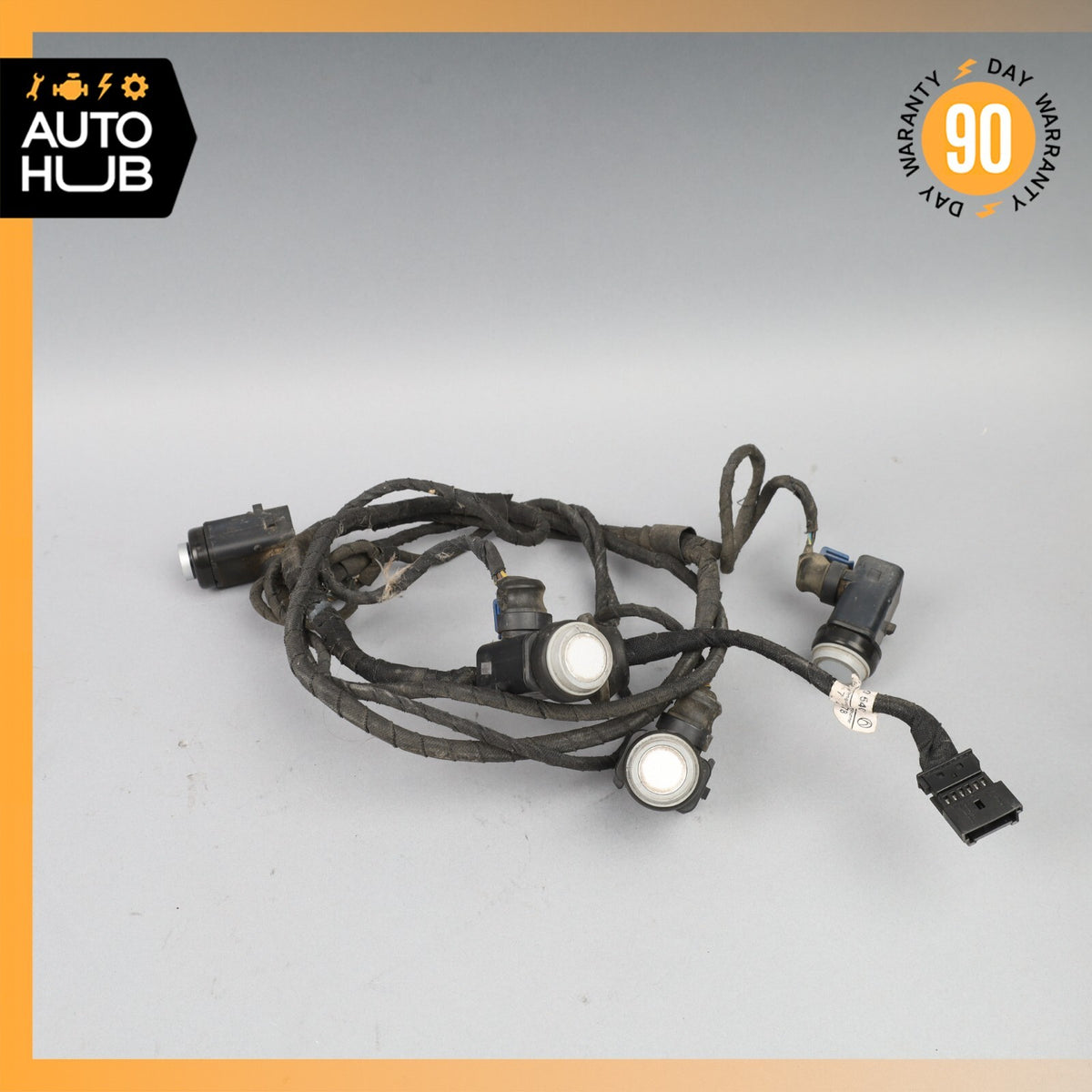 Mercedes R230 SL500 CLK320 Rear Bumper Parking Sensor Wire Harness PDC OEM - photo 5