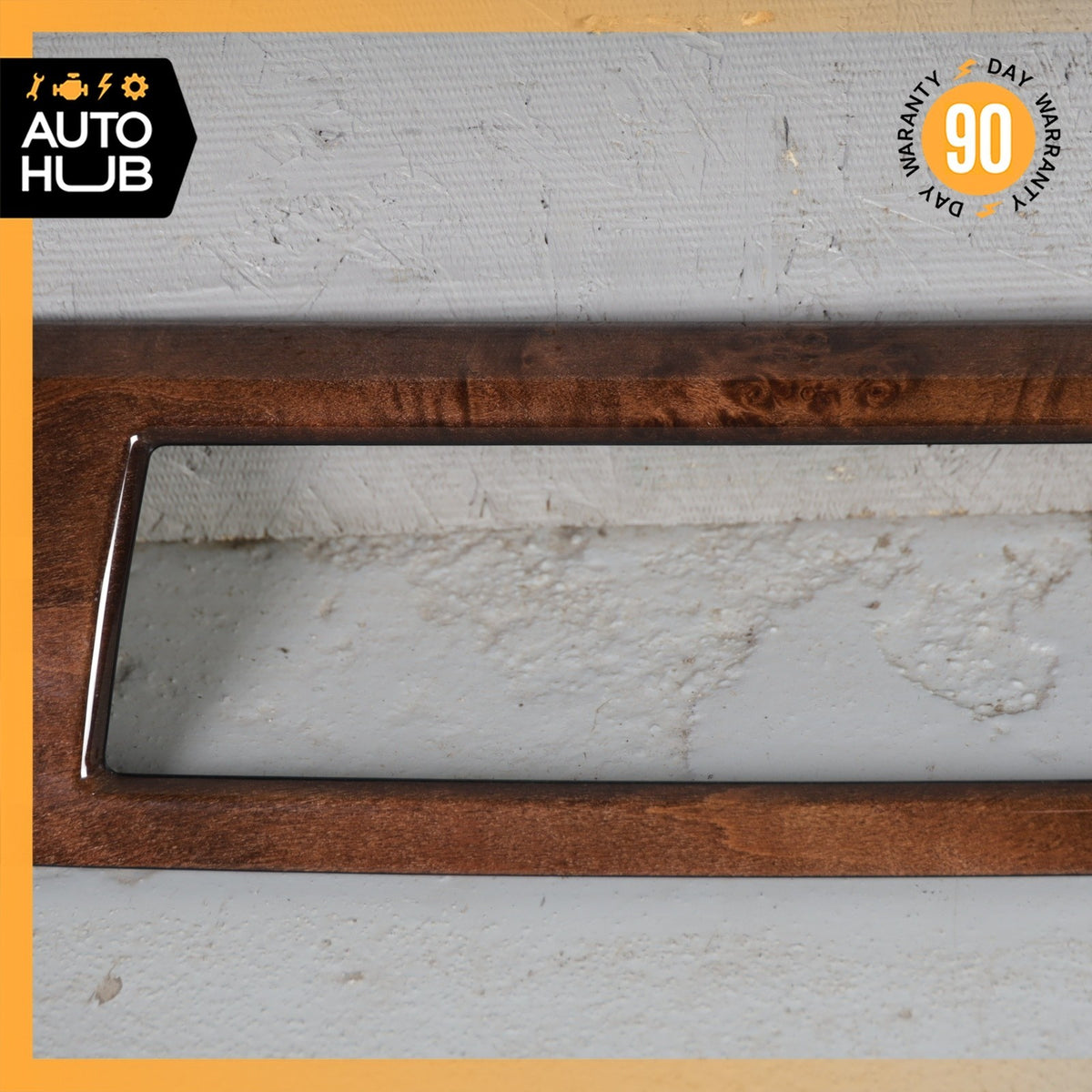 08-10 BMW E60 528i 535i Dashboard Center Cover Panel Trim Molding OEM 78k - photo 4