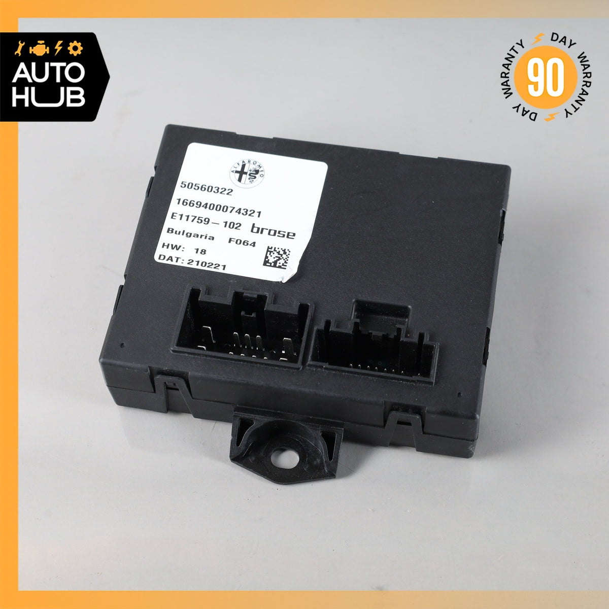 17-26 Alfa Romeo 949 Stelvio Lift Gate Tail Gate Trunk Control Module OEM 71k - photo 2