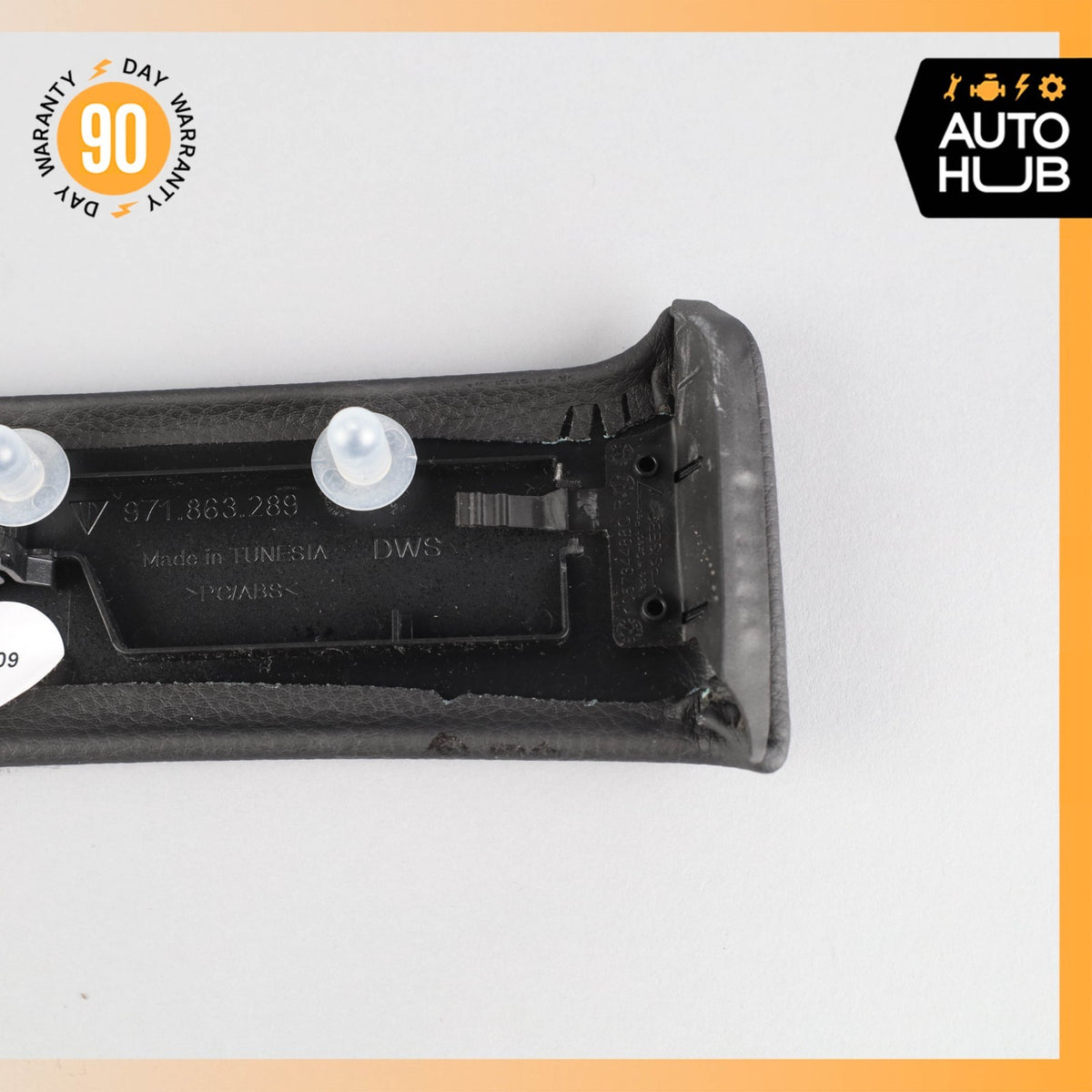 Porsche Panamera 971 Rear Center Console Cover Panel Trim Black OEM - photo 6