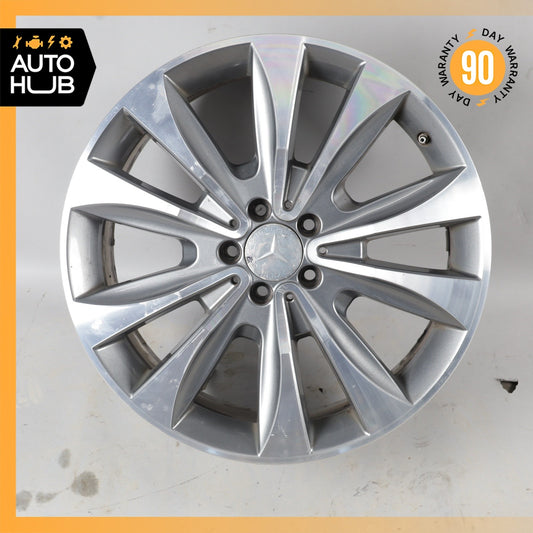 Mercedes X166 GL350 GL550 8.5 X 20 20" Wheel Rim Silver 1664012802 OEM - photo 1