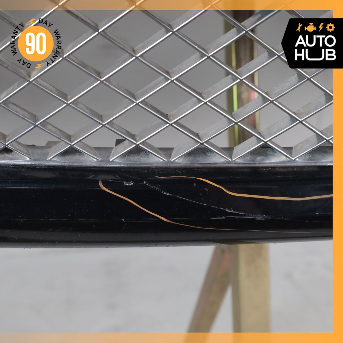 09-12 Bentley Continental Flying Spur Front Bumper Cover Assembly Black OEM - photo 12