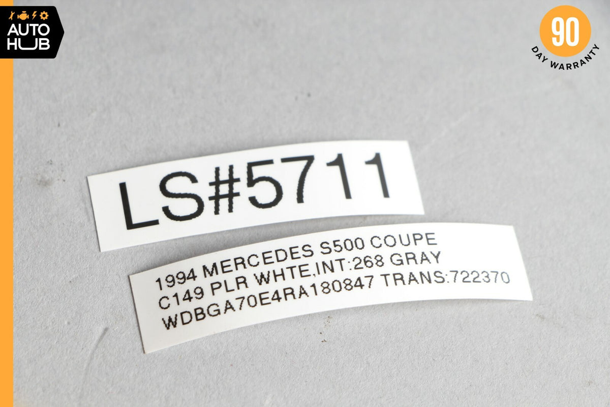 92-99 Mercede W140 S500 CL600 400SEL Child Lock Control Switch Button OEM - photo 6