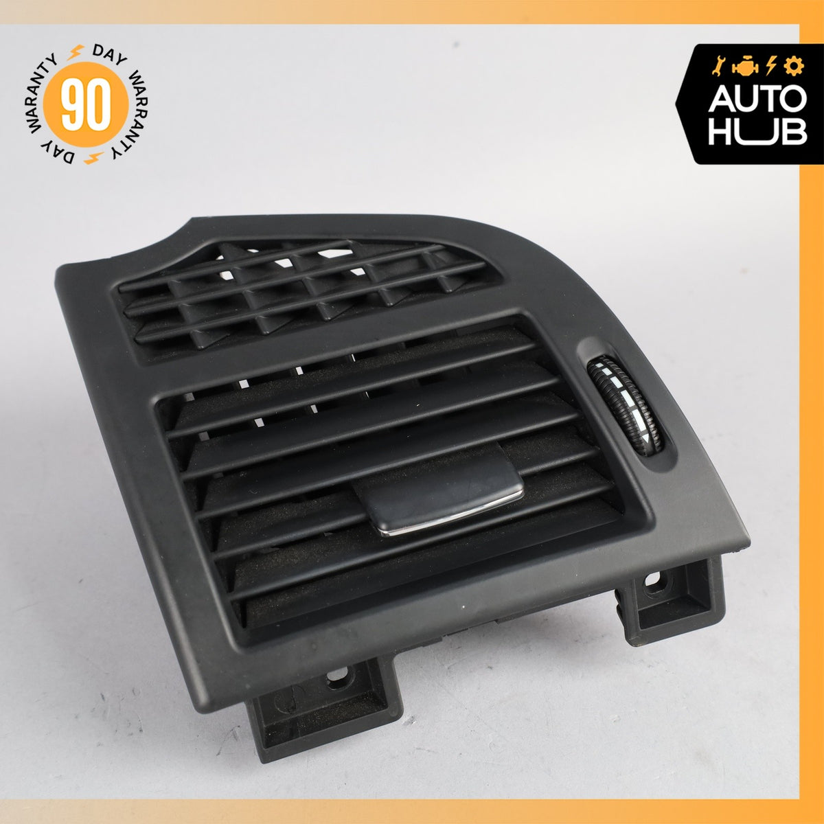 07-14 Mercedes W221 S63 CL550 Left Side Dashboard AC A/C Air Vent Black OEM - photo 1