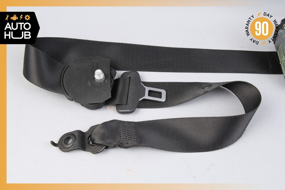 07-09 Mercedes W211 E350 CLS550 Front Right Passenger Side Seat Belt Black OEM - photo 3