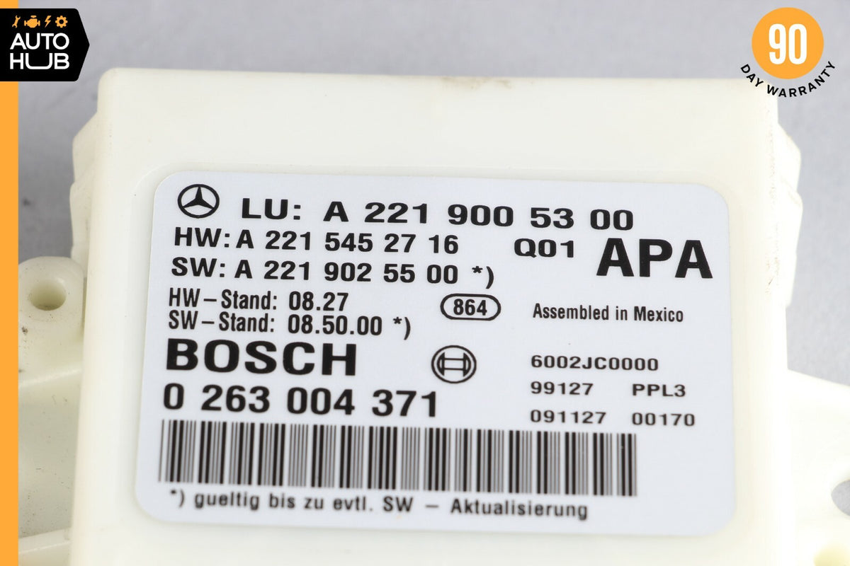 10-13 Mercedes W221 S400 S63 AMG Park Assist Parktornic Sensor Module Control - photo 7