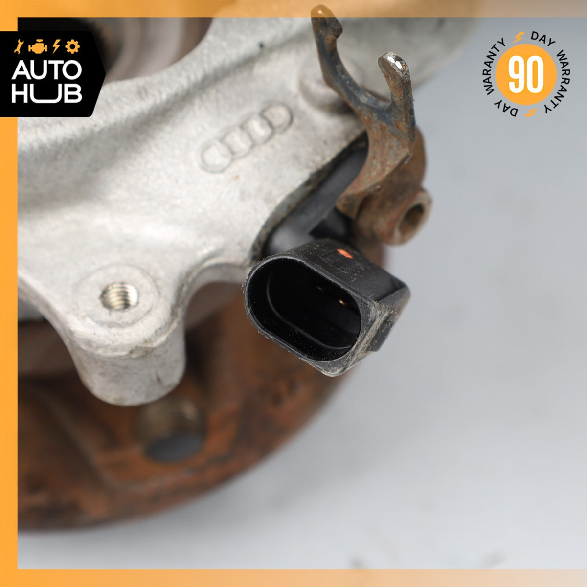 03-13 Bentley Continental GT Flying Spur Rear Left Side Spindle Knuckle Hub OEM - photo 14