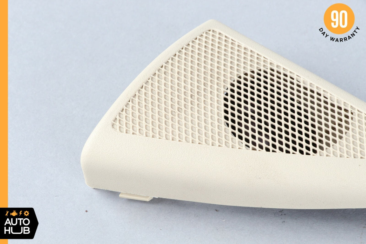 03-06 Mercedes W211 E350 E500 E550 Front Left Tweeter Speaker Cover Beige OEM - photo 7