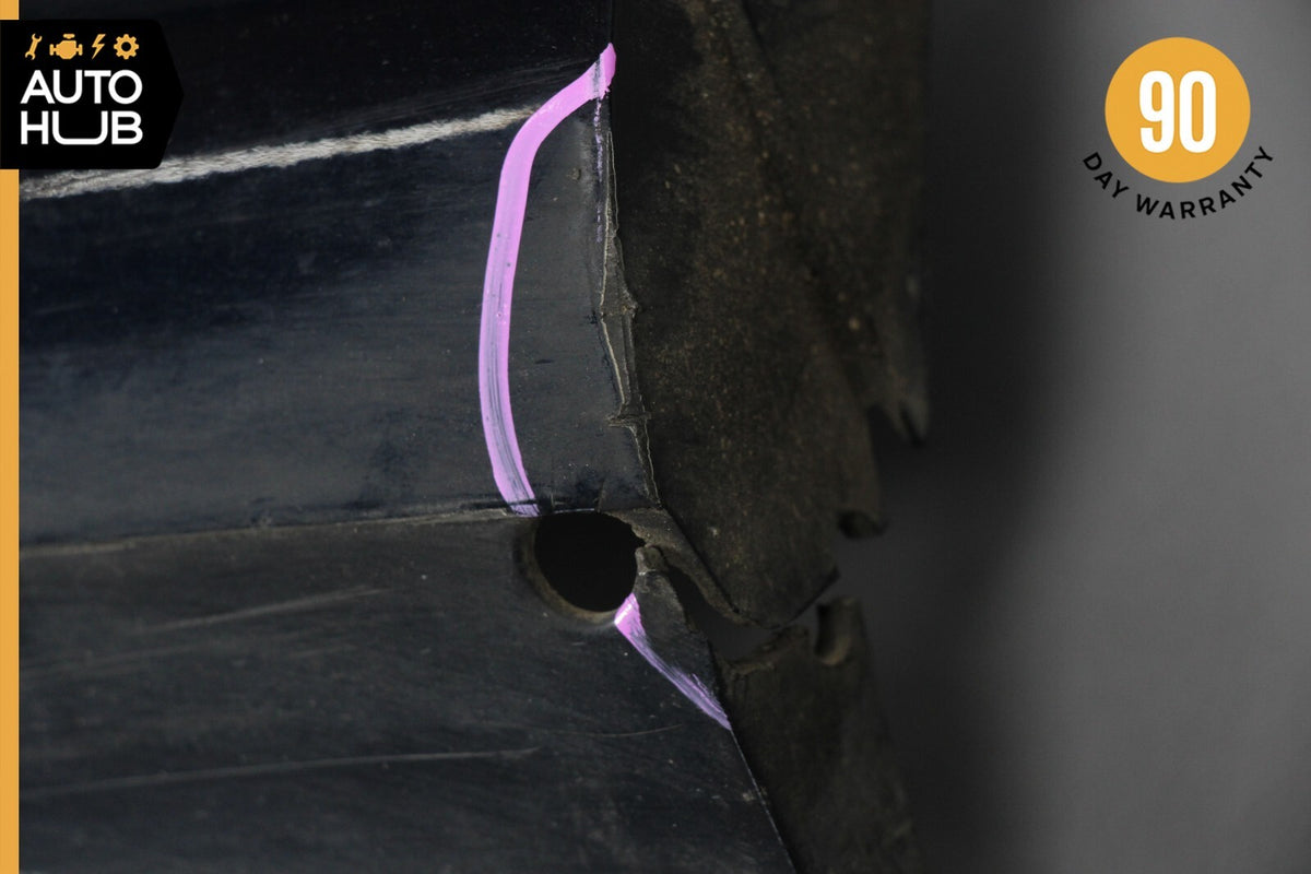 08-14 Mercedes W204 C300 C250 AMG Sport Left Driver Rocker Panel Side Skirt 75k - photo 9