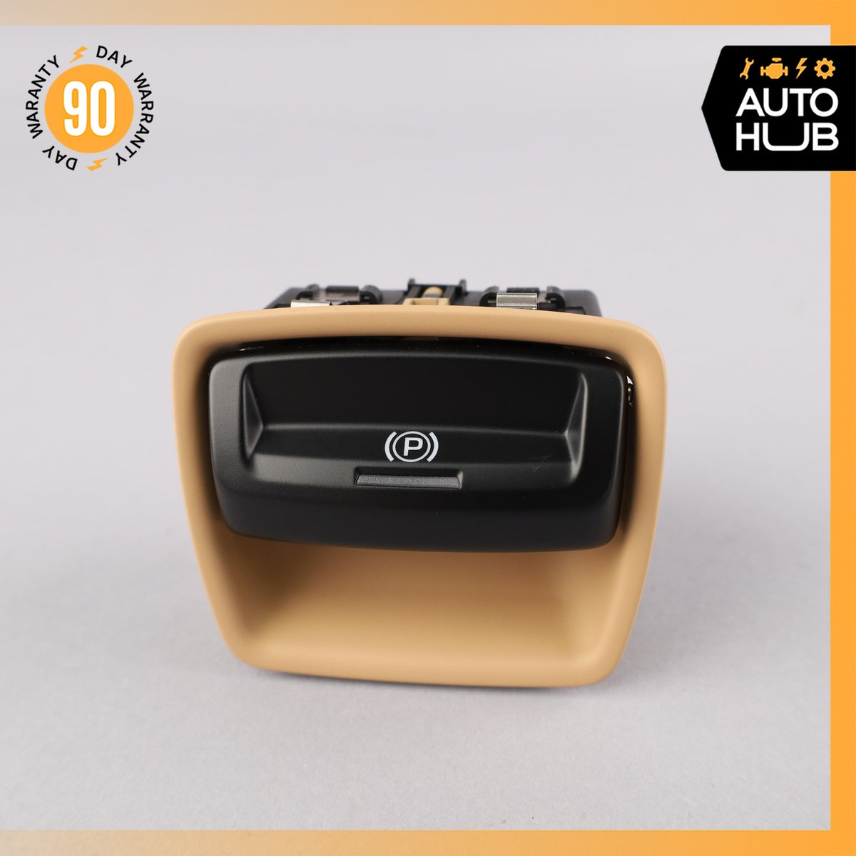 Porsche Panamera 970 Dashboard Electronic Parking Switch Beige OEM - photo 2