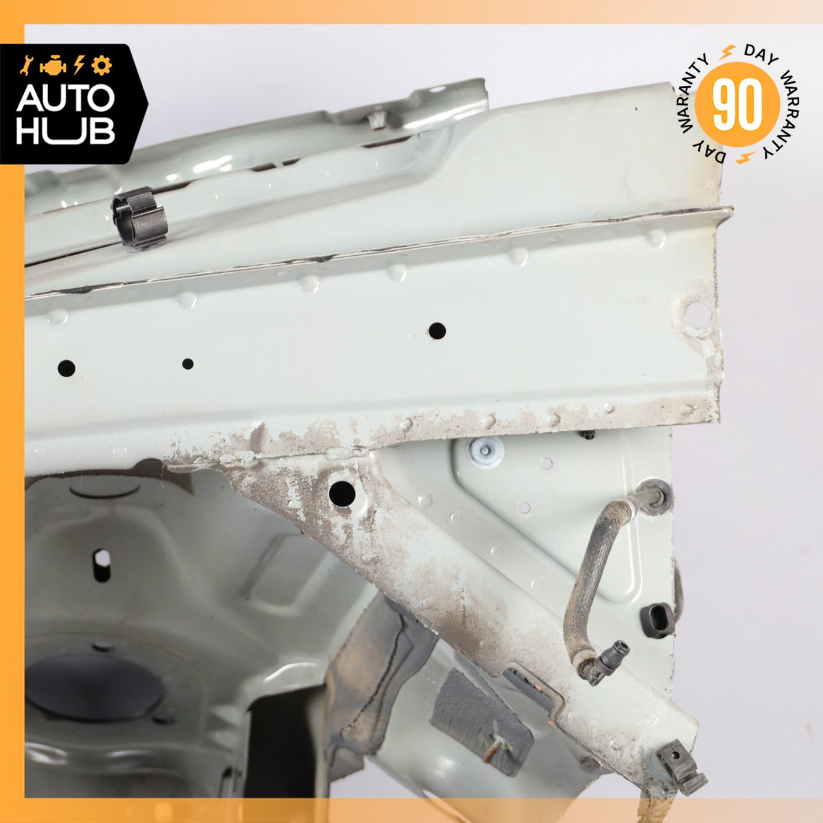 11-14 Porsche Cayenne 958 Hybrid S Front Left Frame Apron Beam Inner Fender OEM - photo 11