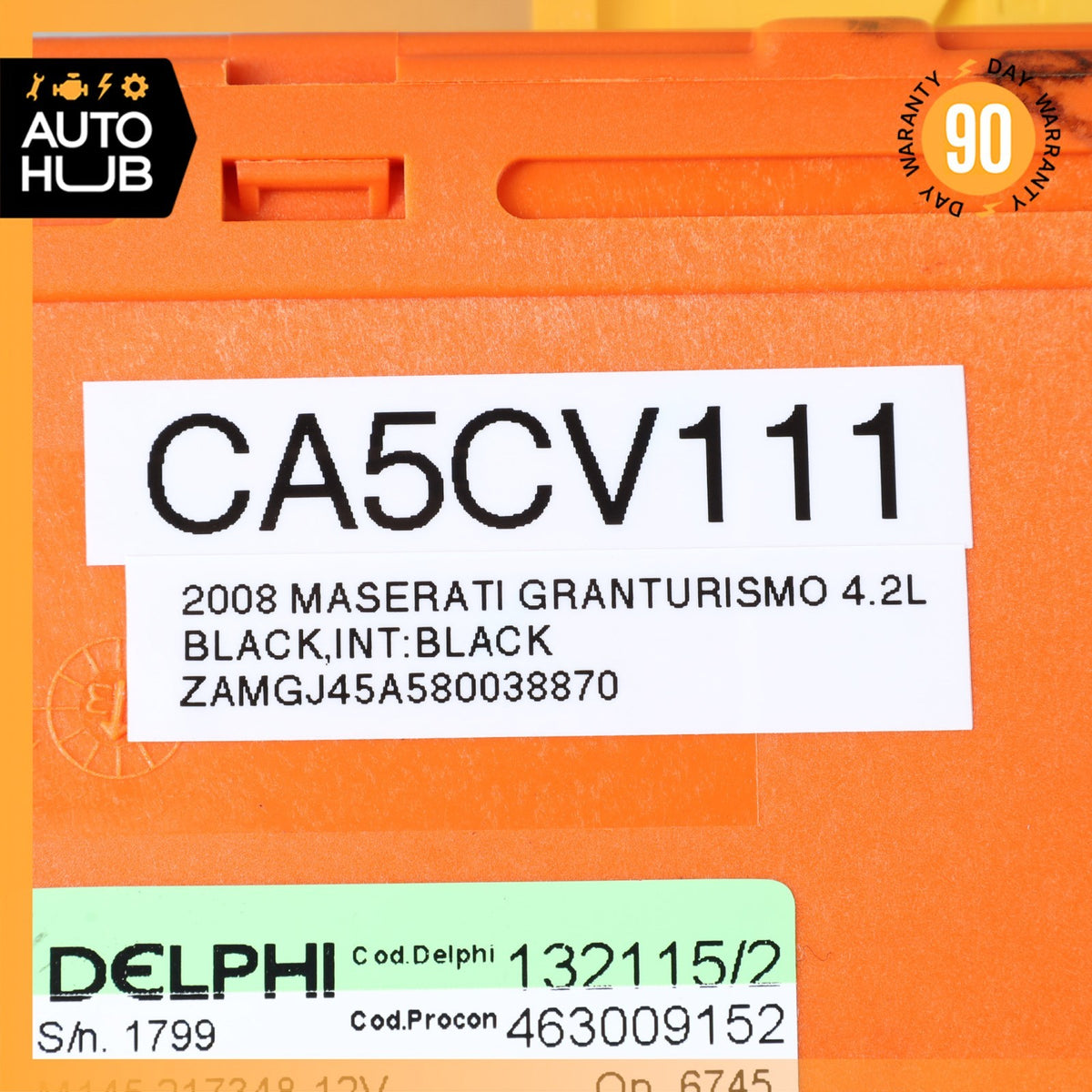 08-10 Maserati GranTurismo M145 AC A/C Climate Control Module 217348 OEM 34k - photo 9