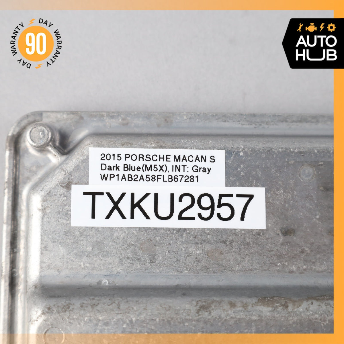 15-18 Porsche Macan S 95B Differential Lock Control Module Unit OEM - photo 9