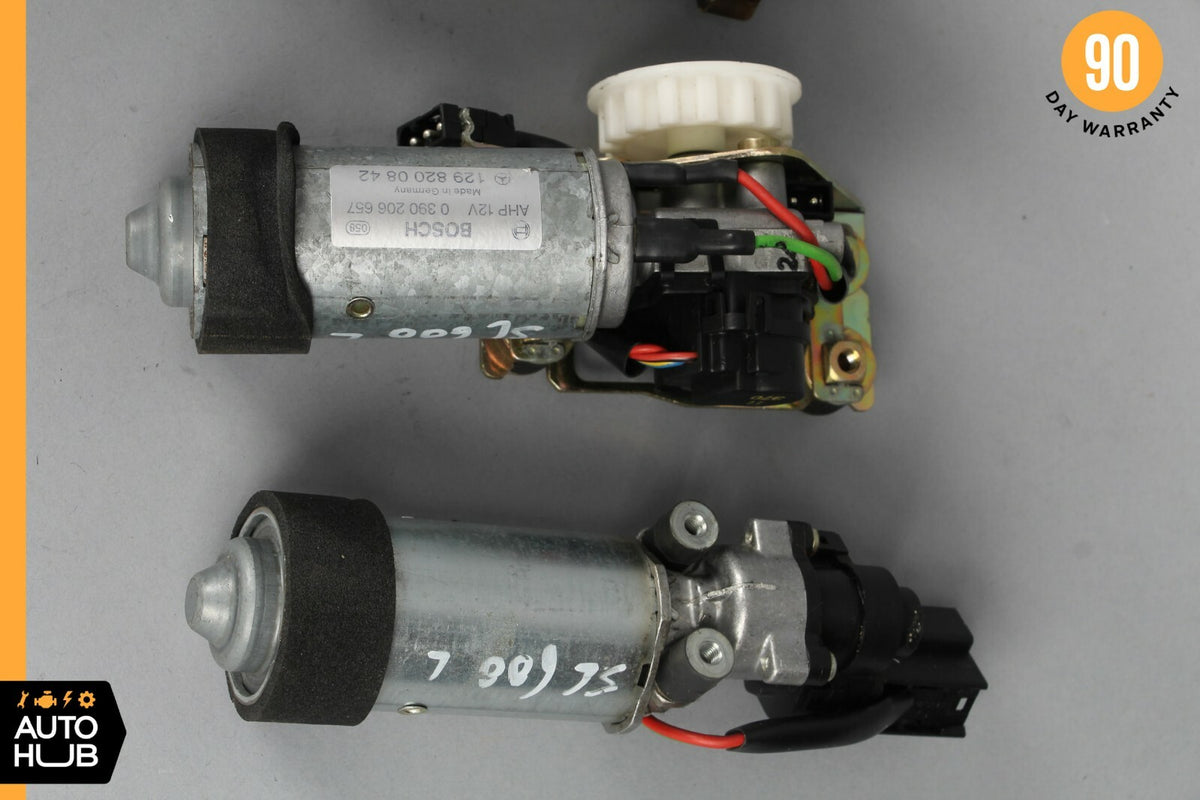 90-02 Mercedes R129 SL600 SL320 Front Left Driver Seat Motor Set 1298200842 OEM - photo 5