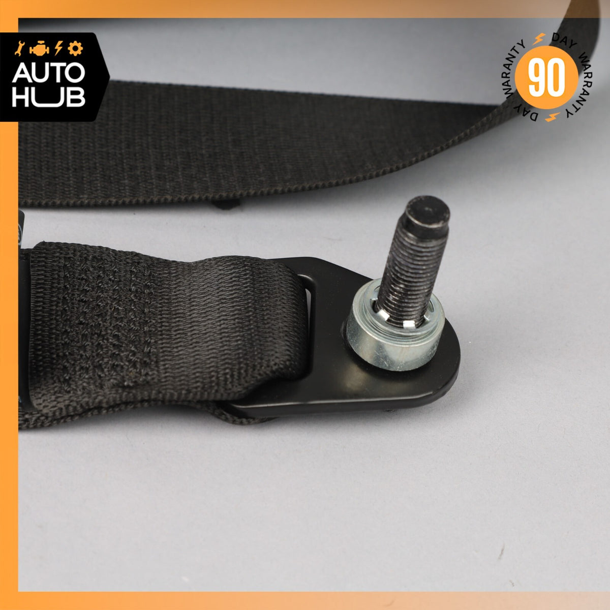 14-22 Maserati Ghibli SQ4 M157 Rear Left or Right Side Seat Belt Black OEM 41k - photo 9