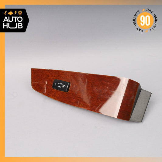 03-06 Mercedes W220 S430 S500 S55 AMG Right Side Window Switch Trim Wood OEM - photo 1
