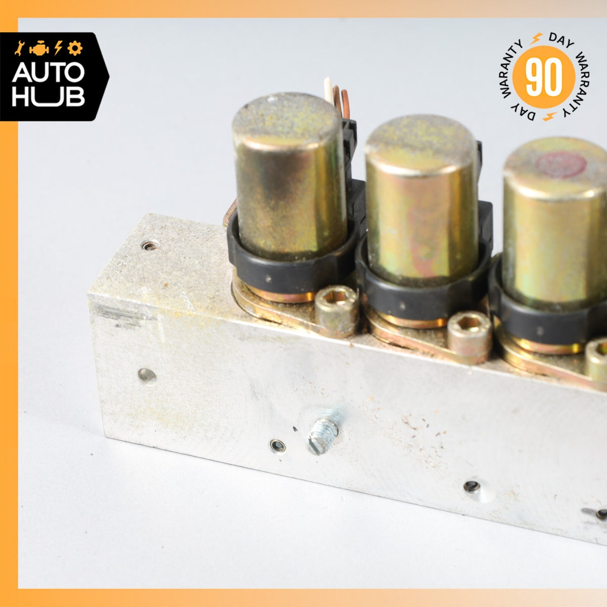 90-02 Mercedes R129 SL600 300SL Left Side Top Hydraulic Valve Block Solenoid OEM - photo 7