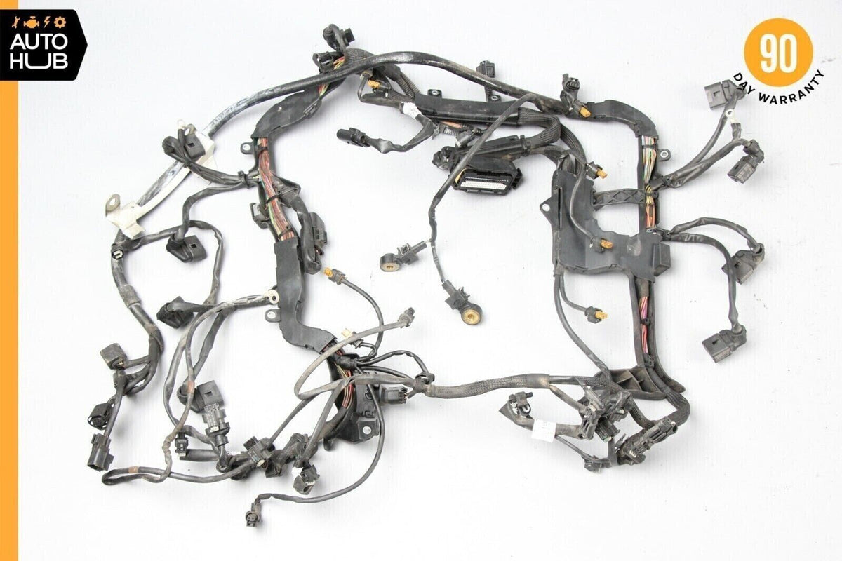 07-11 Mercedes W221 S550 CL550 M273 5.5L RWD Engine Motor Cable Wire Harness OEM - photo 7