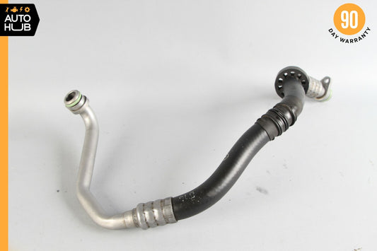 07-11 Mercedes W164 ML63 Engine Return Oil Cooler Hose Line Pipe 1561800282 OEM - photo 1
