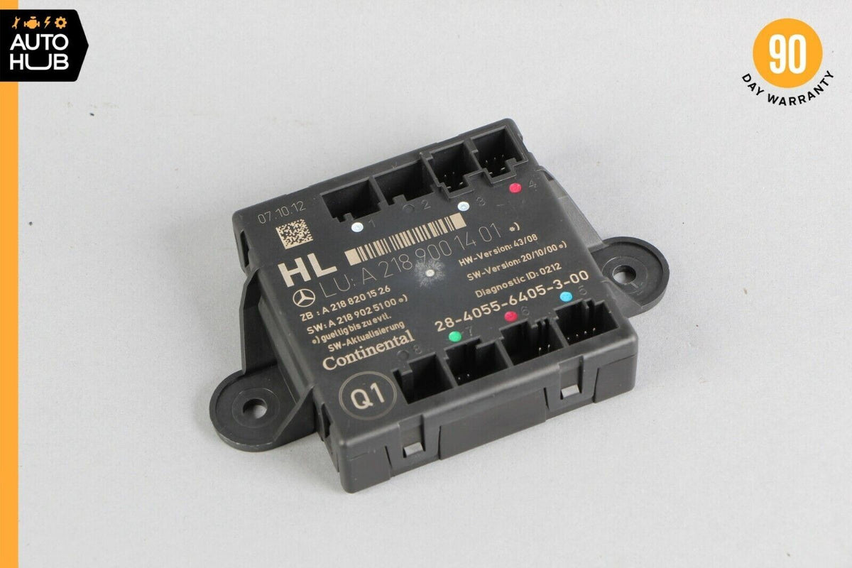 08-18 Mercedes W204 C250 C300 CLS550 Rear Left Side Door Control Module OEM - photo 1