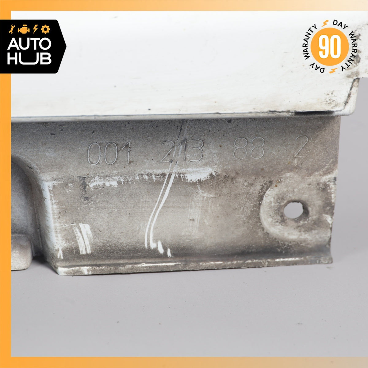 17-23 Mercedes W213 E300 E400 Sport AMG Left Rocker Panel Side Skirt White OEM - photo 12