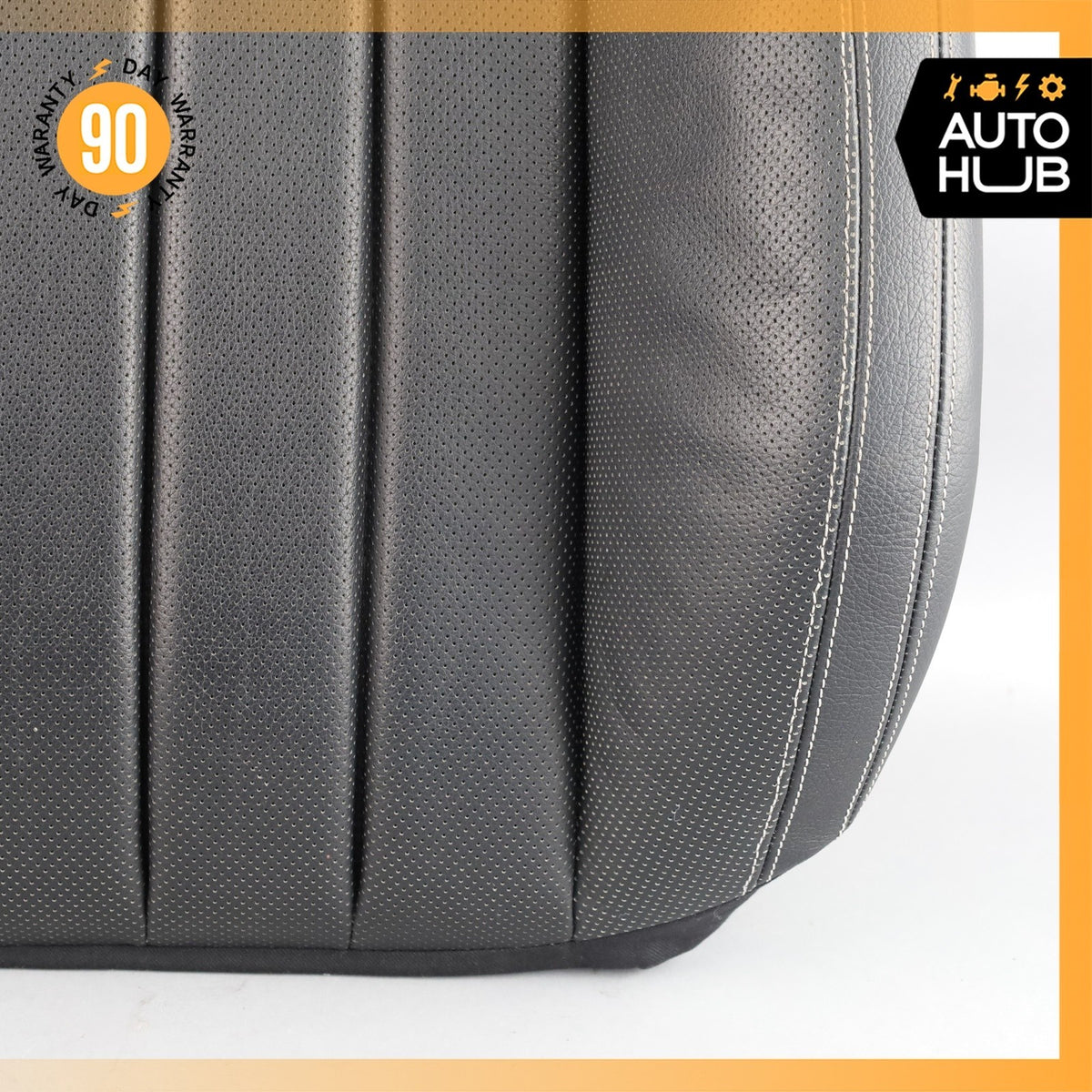 12-14 Mercedes W218 CLS550 Top Upper Seat Cushion Front Right Side Black OEM - photo 4