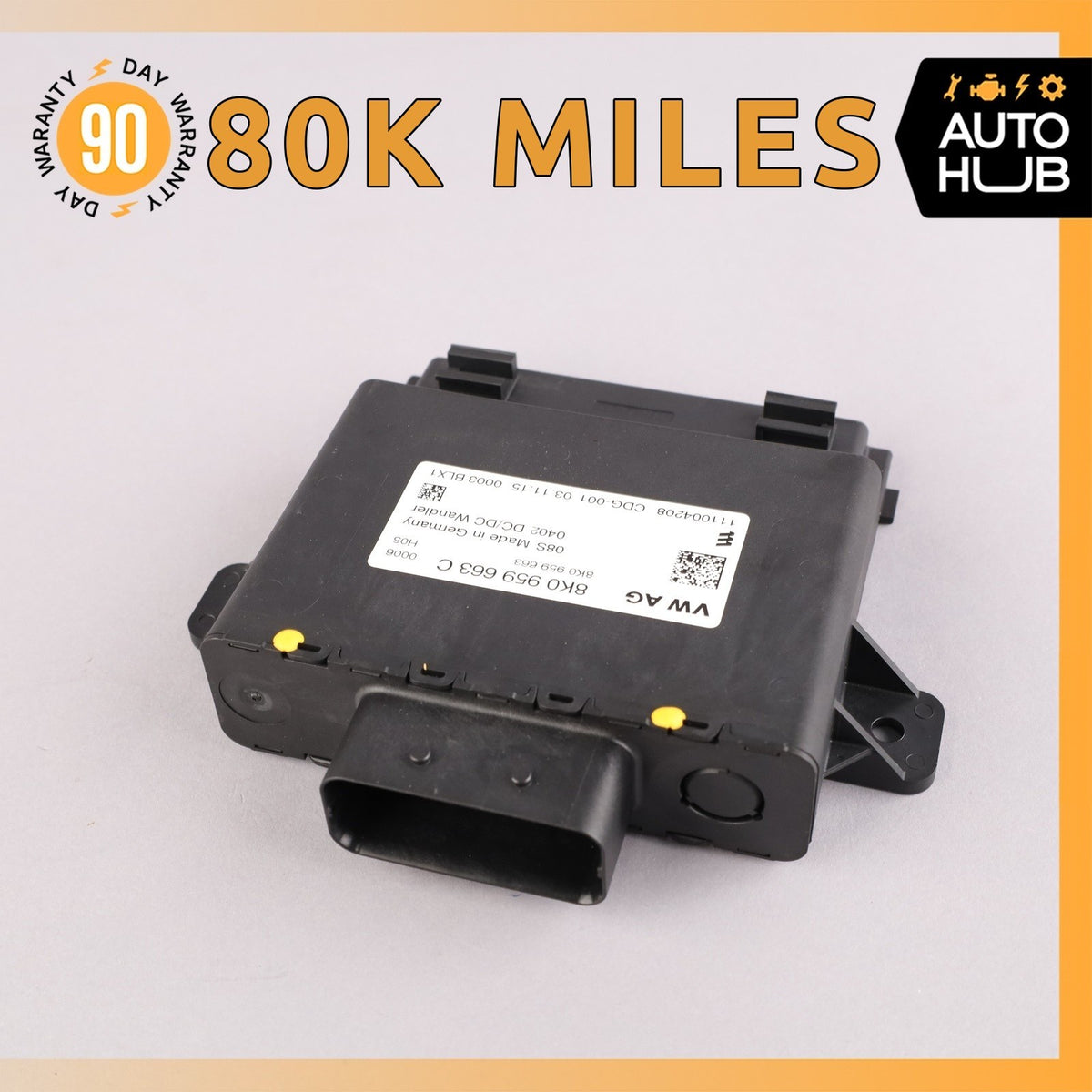 Audi D4 A8L Voltage Stabilizer Control Module 8K0959663C OEM - photo 1