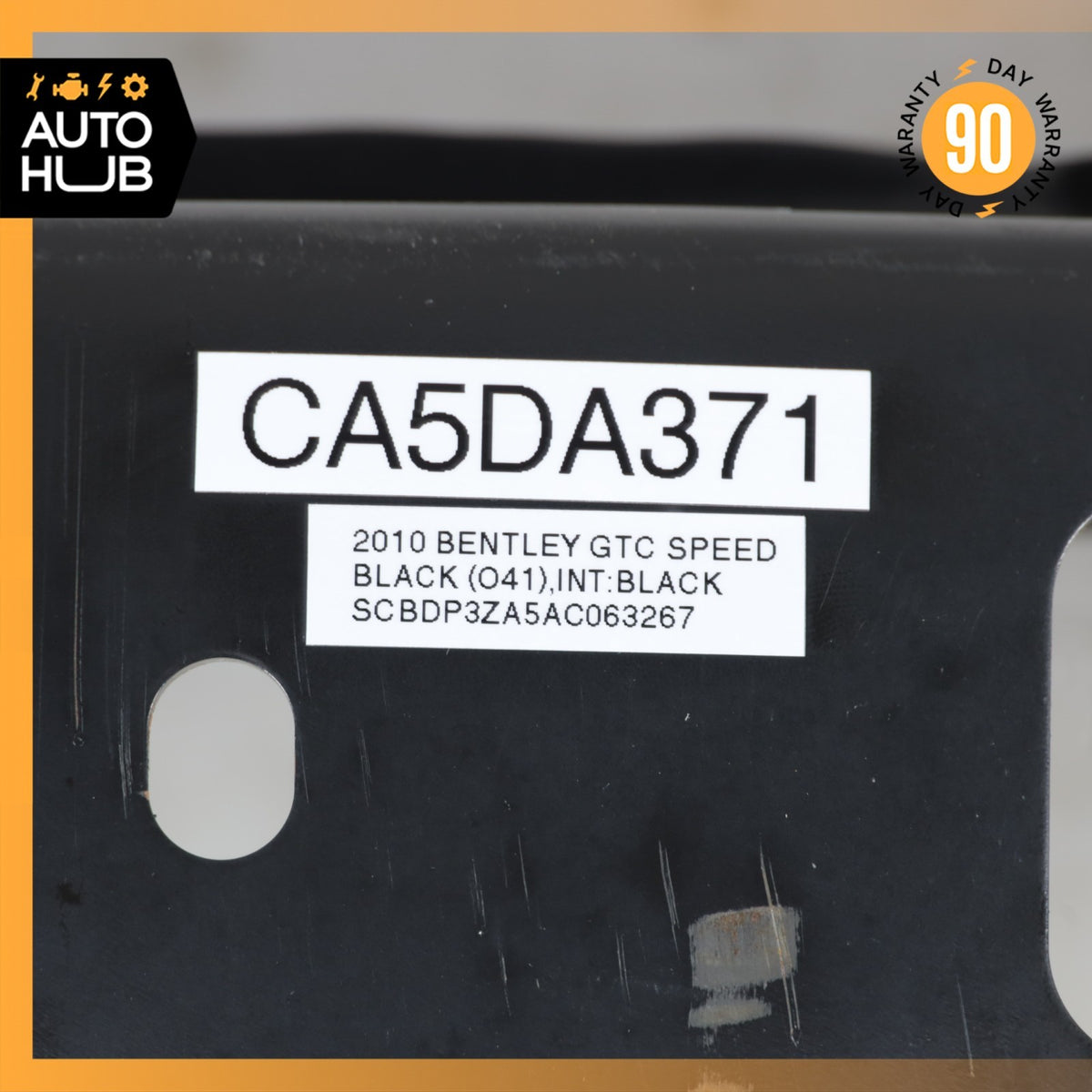 03-11 Bentley Continental GTC GT Front Bumper Reinforcement Impact Bar OEM - photo 14