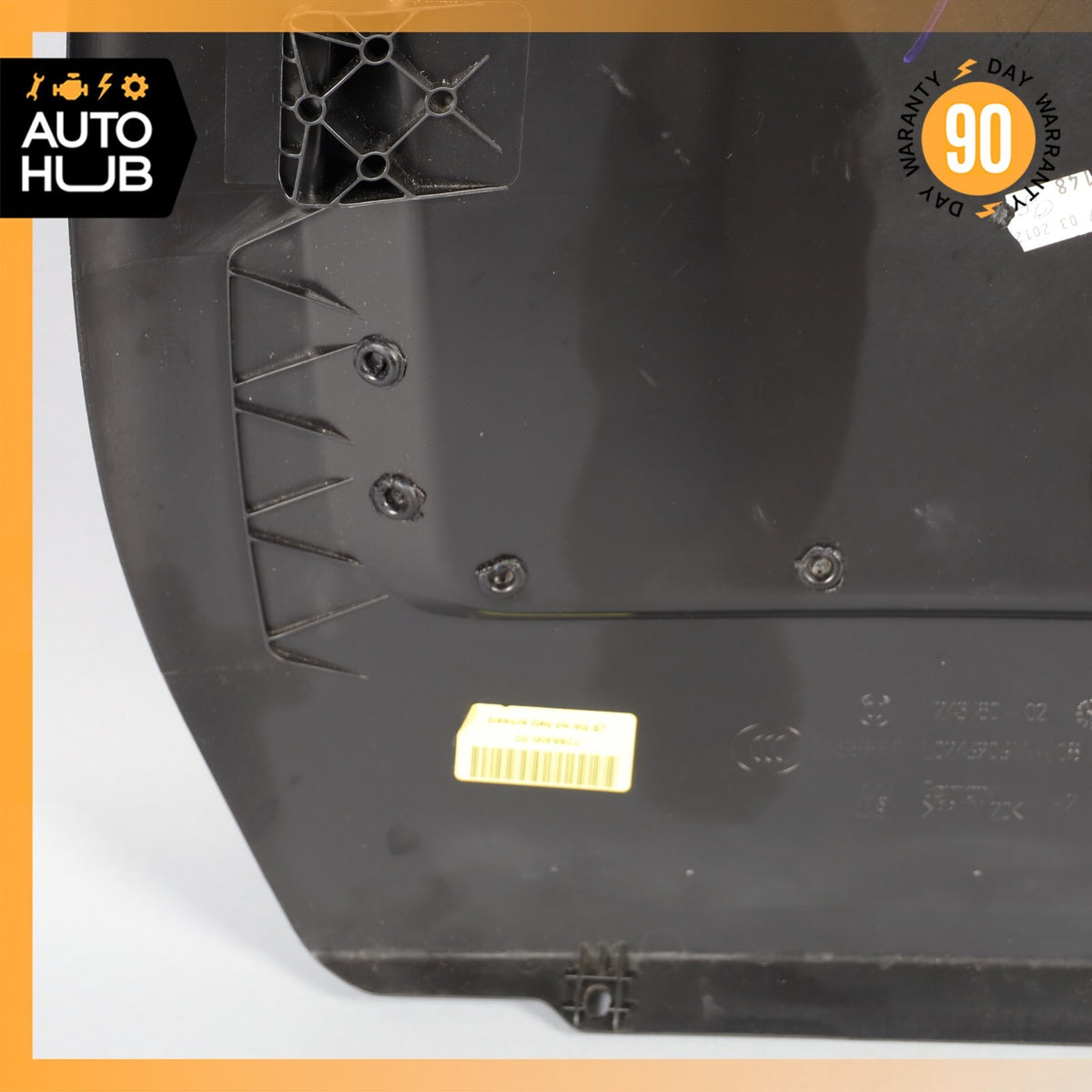 BMW F30 328i Front Left or Right Side Seat Back Panel Cover Black OEM - photo 12