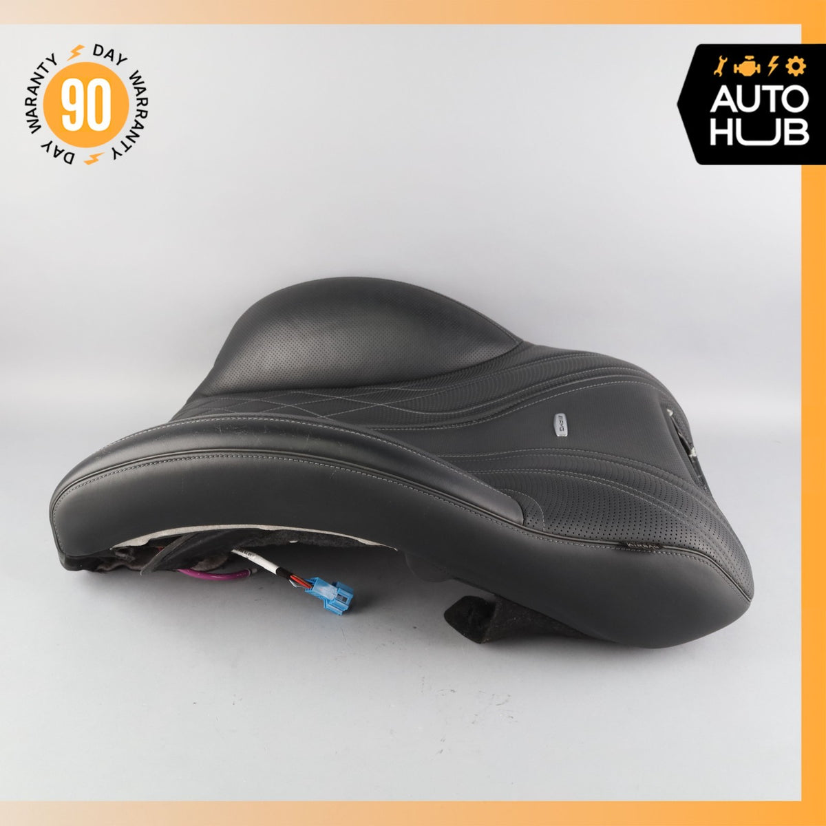 Mercedes W222 S63 AMG Front Left Seat Upper Back Cushion Exclusive Black OEM - photo 16