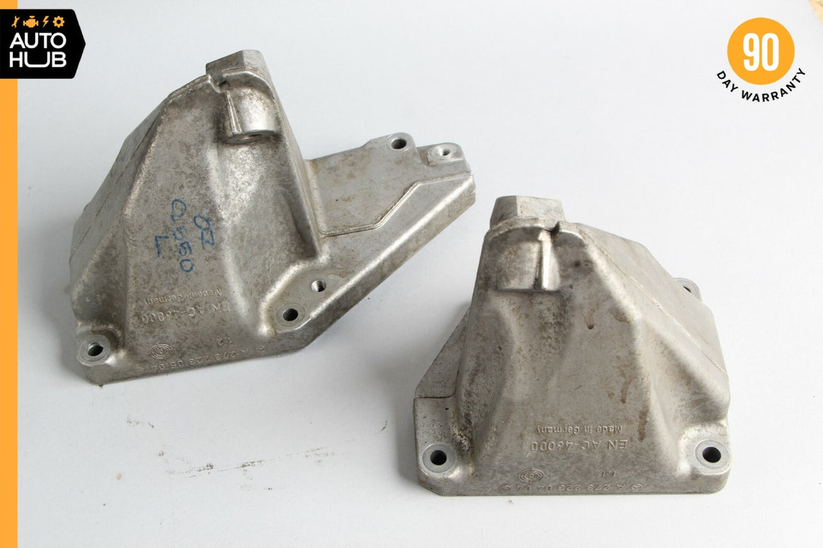 07-11 Mercedes W216 CL550 RWD Engine Motor Left & Right Mount Bracket Set OEM - photo 3